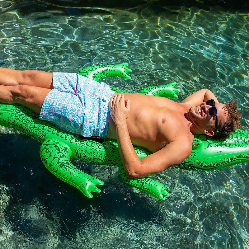 Chubbies Men's Domingos are Flamingos Stretch Swim Trunks 7