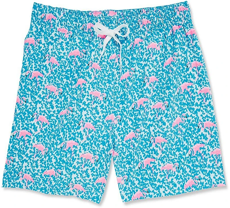 Chubbies Men's Domingos are Flamingos Stretch Swim Trunks 7