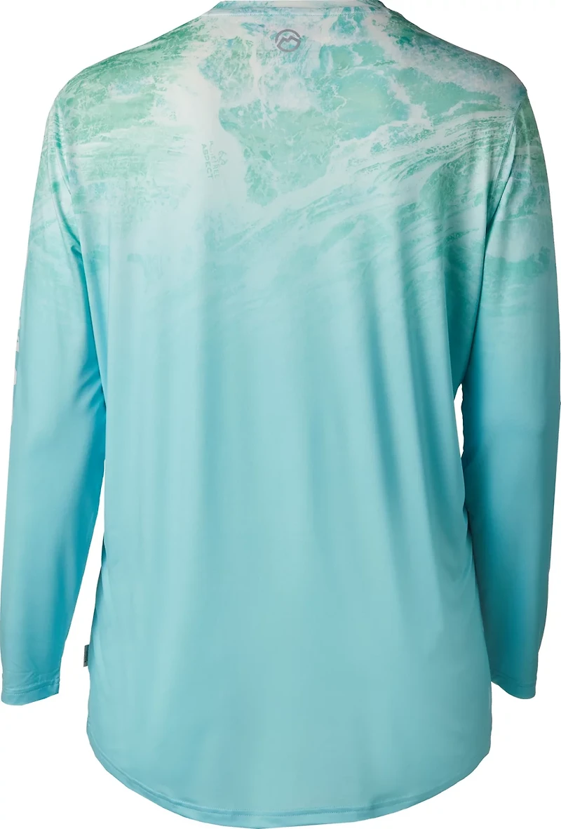 Magellan Outdoors Women's Realtree Aspect Ombre Plus Long Sleeve Top