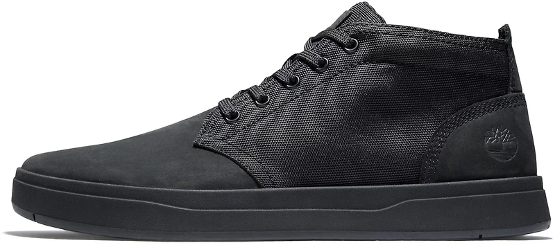 Timberland Men's Davis Square Fabric and Leather Chukka Boots