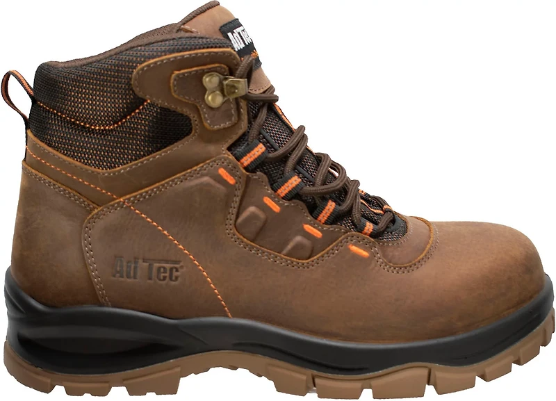 AdTec Men's Waterproof Composite Toe Work Hiker Boots