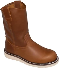 AdTec Men's 8 in Side Zipper Composite Toe Wellington Boots