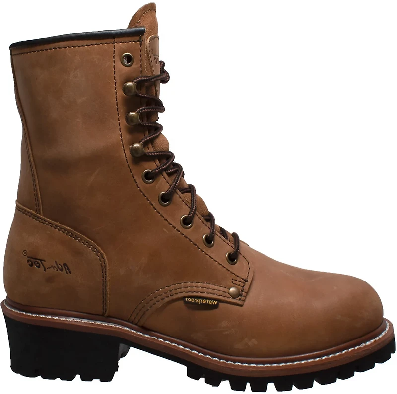 AdTec Men’s 9 in Waterproof Logger Work Boots