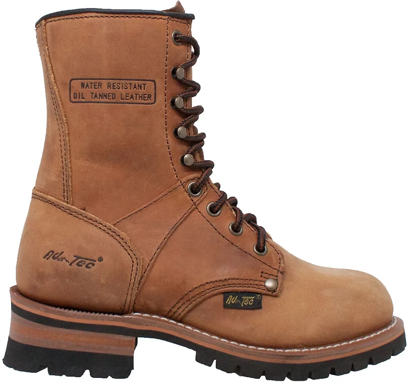 AdTec Women’s 9 in Logger Work Boots