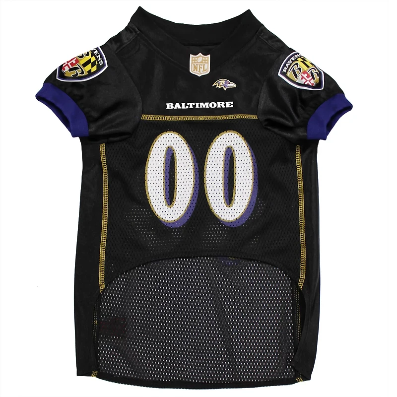 Pets First Baltimore Ravens Mesh Dog Jersey