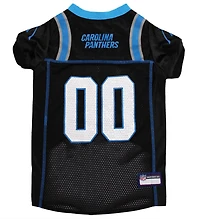 Pets First Carolina Panthers Mesh Dog Jersey