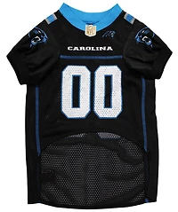 Pets First Carolina Panthers Mesh Dog Jersey