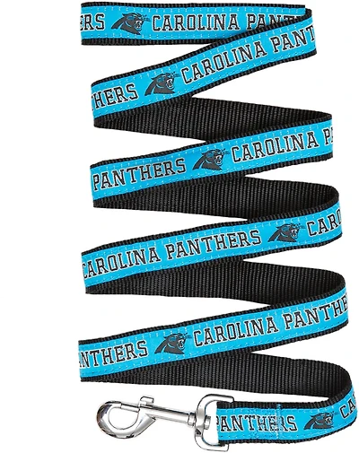 Pets First Carolina Panthers Dog Leash