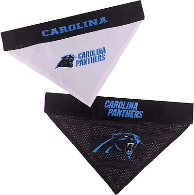 Pets First Carolina Panthers Reversible Dog Bandana