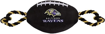 Pets First Baltimore Ravens Nylon Football Rope Dog Toy