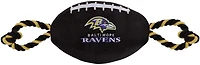 Pets First Baltimore Ravens Nylon Football Rope Dog Toy
