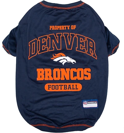 Pets First Denver Broncos Pet T-shirt