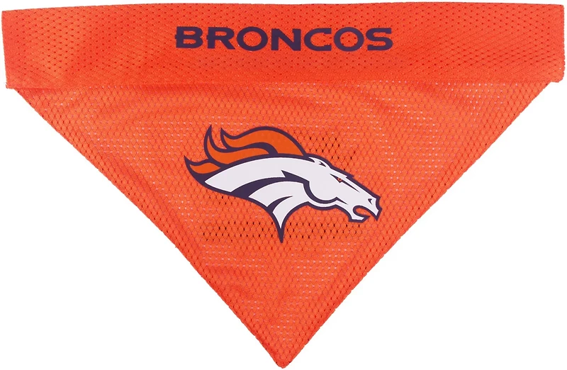 Pets First Denver Broncos Reversible Dog Bandana