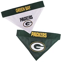 Pets First Green Bay Packers Reversible Dog Bandana
