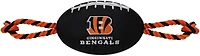 Pets First Cincinnati Bengals Nylon Football Rope Dog Toy