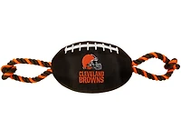 Pets First Cleveland Browns Nylon Football Rope Dog Toy