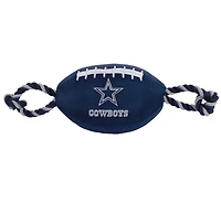 Pets First Dallas Cowboys Nylon Football Rope Dog Toy