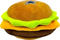 Pets First Dallas Cowboys Hamburger Dog Toy