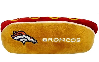 Pets First Denver Broncos Hot Dog Toy