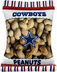 Pets First Dallas Cowboys Peanut Bag Dog Toy