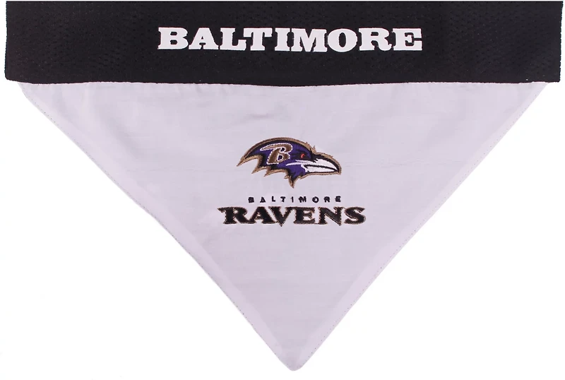 Pets First Baltimore Ravens Reversible Dog Bandana