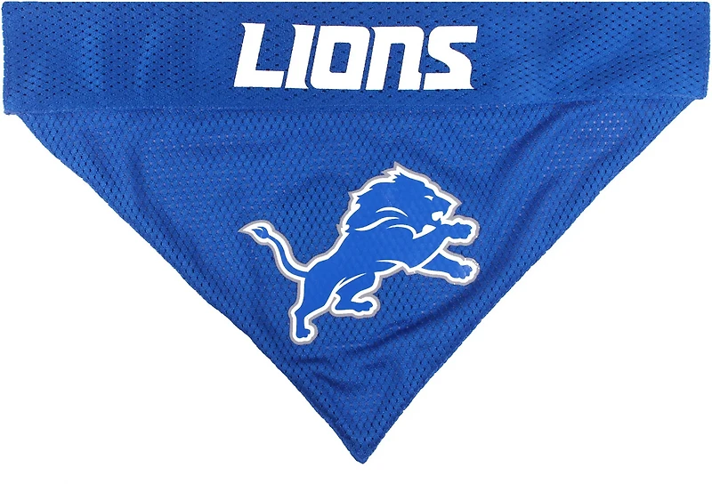 Pets First Detroit Lions Reversible Dog Bandana