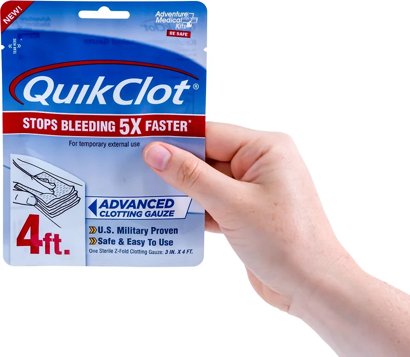 QuikClot 3 x 48 in Gauze 2-Pack
