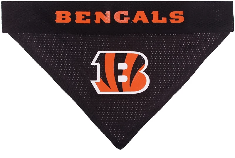 Pets First Cincinnati Bengals Reversible Dog Bandana