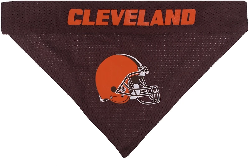 Pets First Cleveland Browns Reversible Dog Bandana