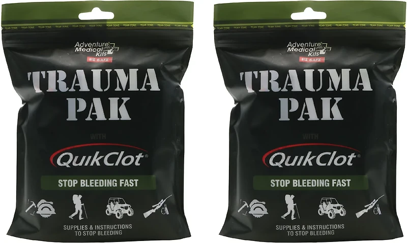 QuikClot Trauma Pak 2-Pack