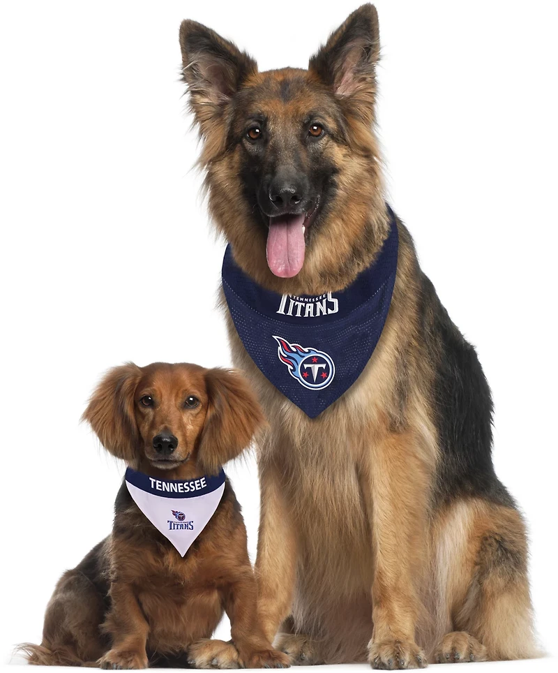 Pets First Tennessee Titans Reversible Dog Bandana