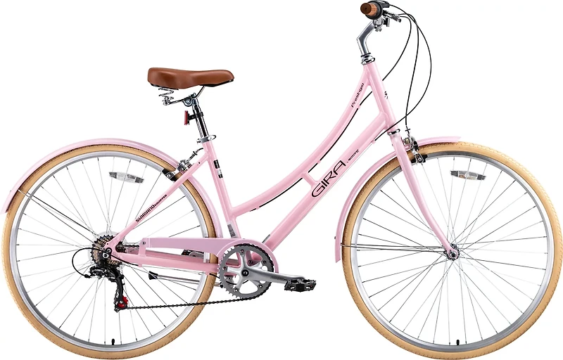 Ozone 500 Women's Gira Prestigio Elite City Hybrid 700c Comfort Bike
