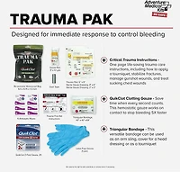 QuikClot Trauma Pak 2-Pack