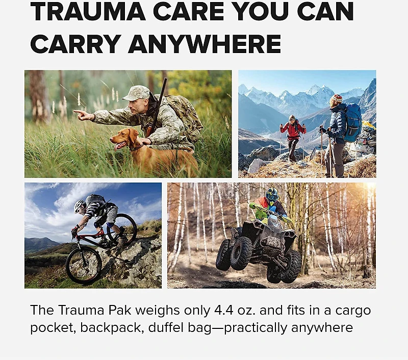 QuikClot Trauma Pak 2-Pack