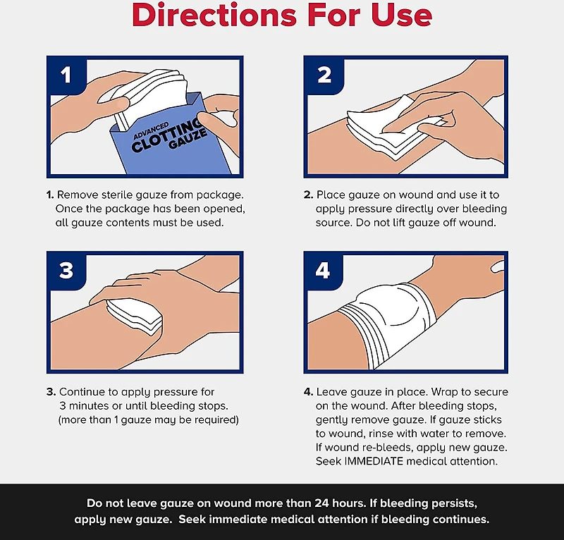 QuikClot Trauma Pak 2-Pack