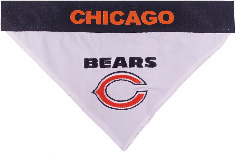 Pets First Chicago Bears Reversible Dog Bandana