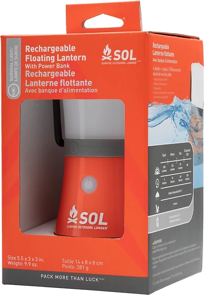 SOL Floating Powerbank Lantern