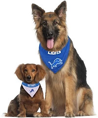 Pets First Detroit Lions Reversible Dog Bandana