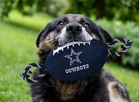 Pets First Dallas Cowboys Nylon Football Rope Dog Toy