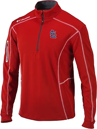 Columbia Sportswear Men's St. Louis Cardinals Shotgun 1/4 Zip Pullover