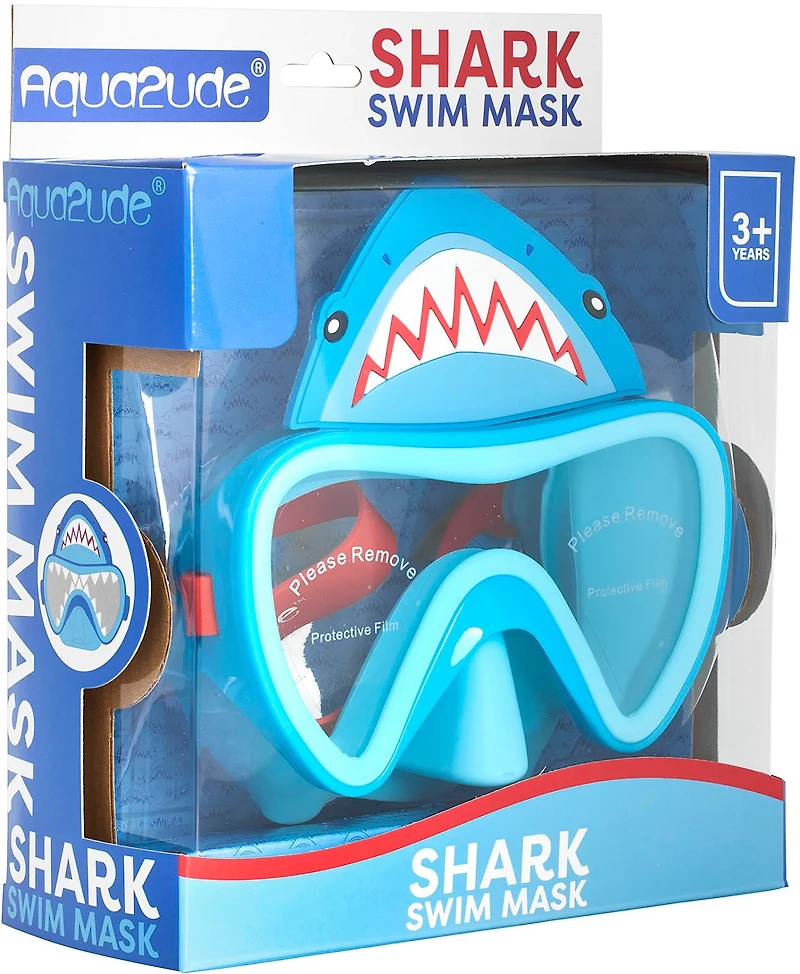 Aqua2ude Boys' Novelty Shark Swim Mask