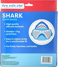 Aqua2ude Boys' Novelty Shark Swim Mask