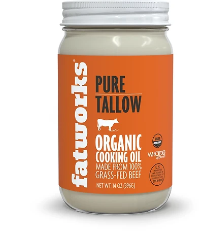Fatworks 14 oz Organic Pure Tallow