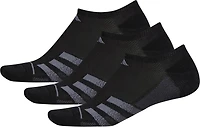 adidas Men's Superlite Stripe III No Show 3-Pack