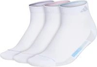 adidas Women's Superlite Stripe III Low Cut Socks 3-Pack