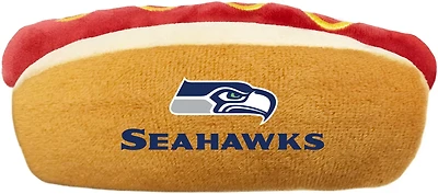 Pets First Seattle Seahawks Hot Dog Toy