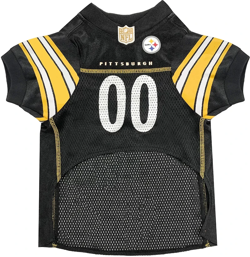 Pets First Pittsburgh Steelers Mesh Dog Jersey