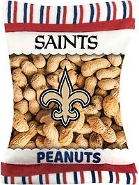 Pets First New Orleans Saints Peanut Bag Dog Toy