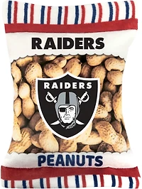 Pets First Oakland Raiders Peanut Bag Dog Toy