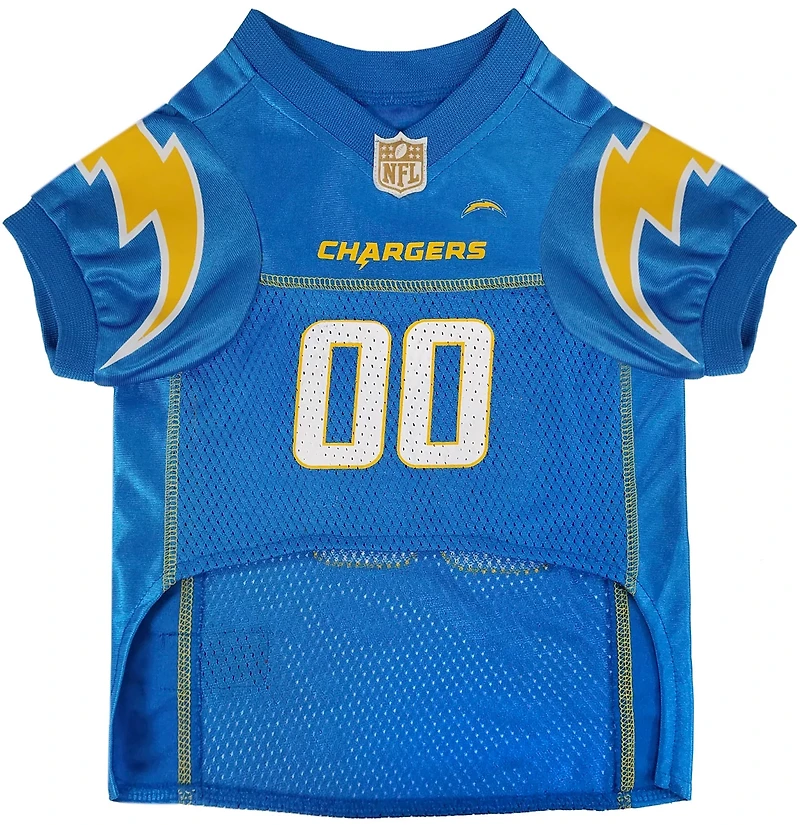 Pets First Los Angeles Chargers Mesh Dog Jersey